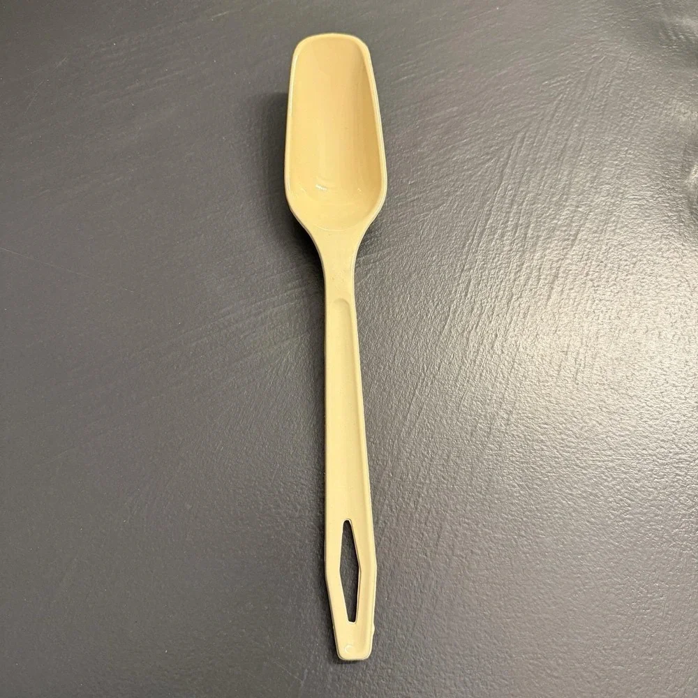 Vintage King Kraft Spoon Plastic ( Tan‎ ) Excellent Condition